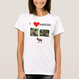 jag älskar meese t-shirt