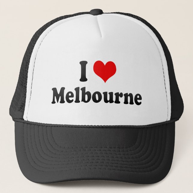 Jag älskar Melbourne, Australien Keps (Framsida)