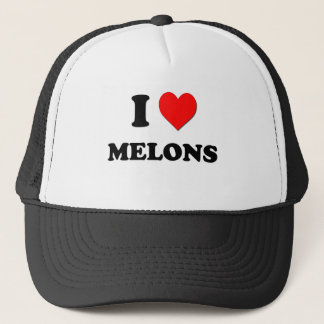 Jag älskar melnar (mat) truckerkeps