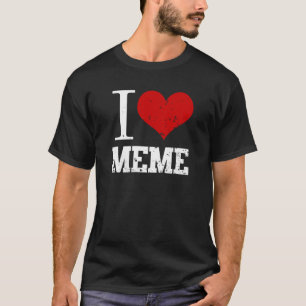 Jag älskar Meme T-shirt