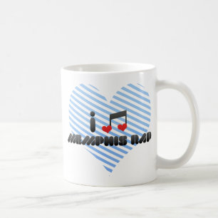 Jag älskar Memphis rappar Kaffemugg