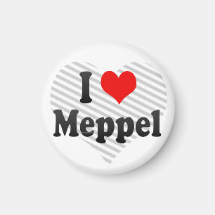Jag älskar Meppel, Nederländerna Magnet