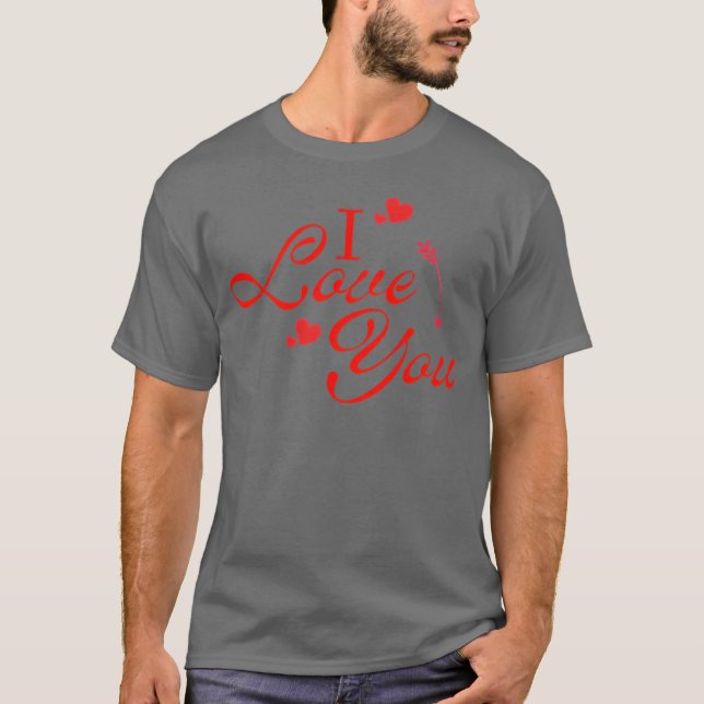 Jag älskar mer vintage t shirt (Framsida)