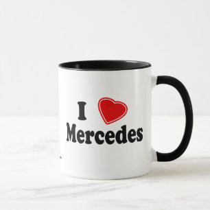 Jag älskar Mercedes Mugg