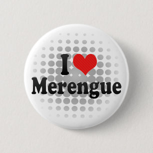 Jag älskar Merengue Knapp