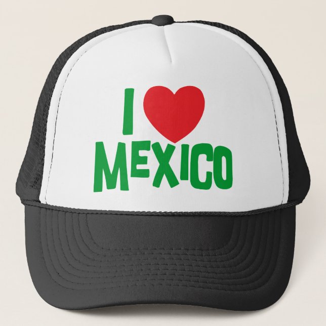 Jag älskar Mexico Keps (Framsida)
