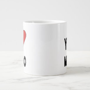 Jag älskar Mexiko Jumbo Mugg