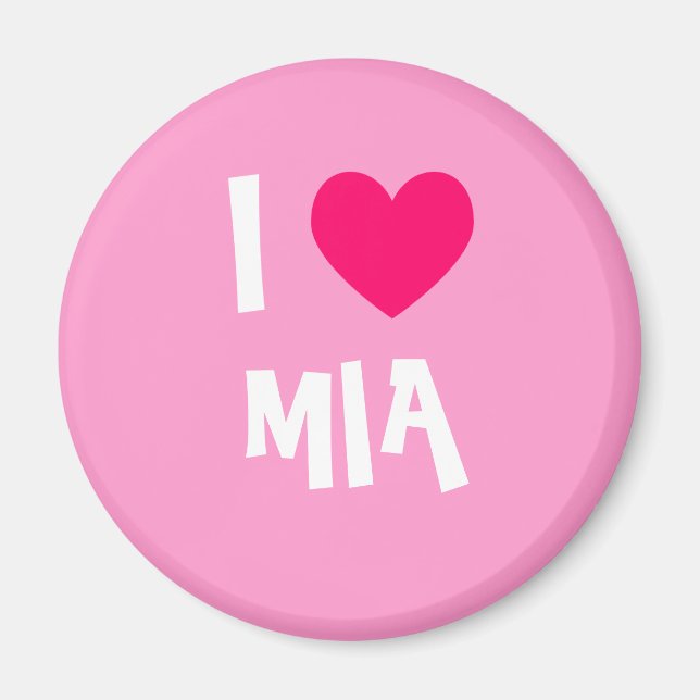 Jag älskar Mia Magnet (Framsidan)