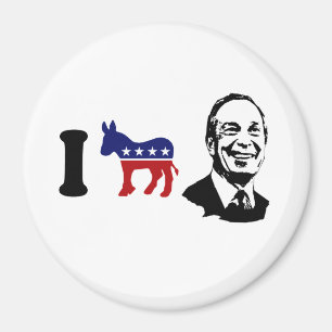 Jag älskar Michael Bloomberg Magnet