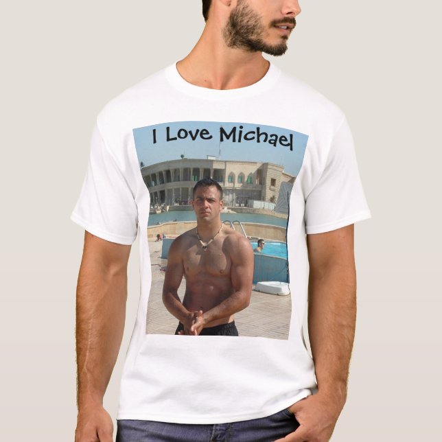 JAG ÄLSKAR MICHAEL TEE SHIRT (Framsida)