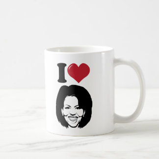 Jag älskar Michelle Obama Kaffemugg