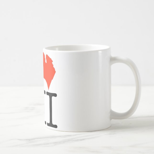 Jag älskar Michigan! Kaffemugg (Höger)