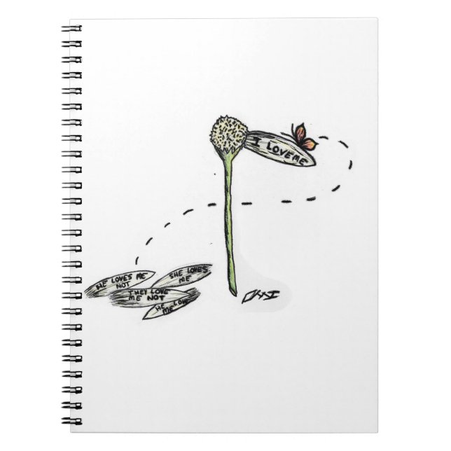 Jag älskar mig anteckningsbok (Framsidan)