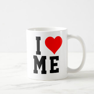 Jag älskar mig kaffemuggen kaffemugg