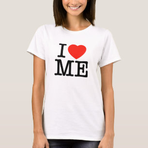 Jag älskar MIG kvinna T-tröja Tee Shirt