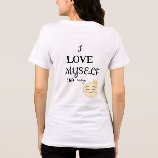 Jag älskar mig själv också -Rolig T-Shirt för hust