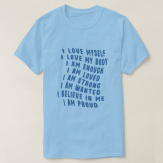 Jag älskar mig själv  t shirt