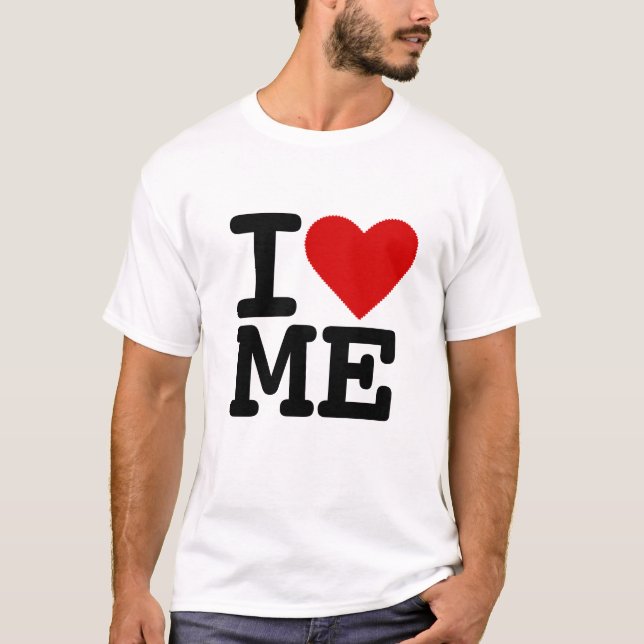Jag älskar MIG Tee Shirt (Framsida)