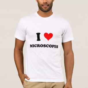 Jag älskar mikroskop t shirt