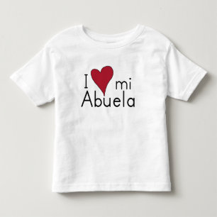 Jag älskar min abuela t shirt