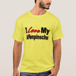 Jag älskar min Affenpincher T-shirt