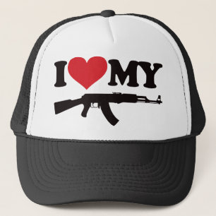 Jag älskar min AK47 Truckerkeps
