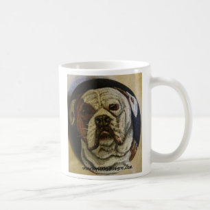 JAG ÄLSKAR MIN AMERIKANBULLDOGG! KAFFEMUGG
