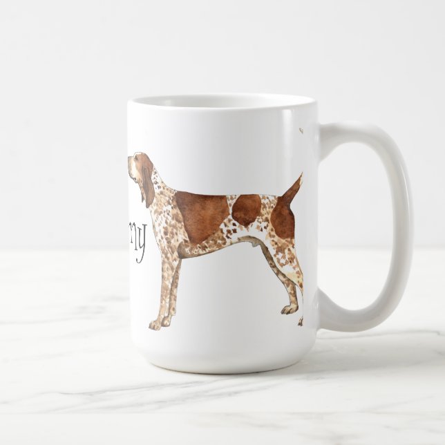 Jag älskar min amerikanengelskaCoonhound Kaffemugg (Höger)