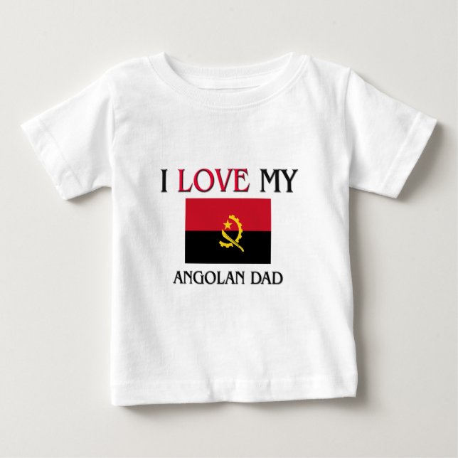 Jag älskar min angolanska pappa tröja (Framsida)