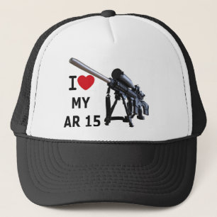 Jag älskar min AR-15 Truckerkeps