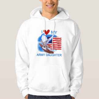 Jag älskar min armédotterTshirts och gåvor Sweatshirt