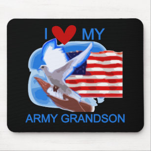 Jag älskar min armésonsonTshirts och gåvor Musmatta