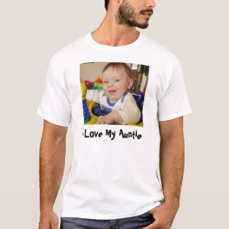 jag älskar min auntie t-shirt