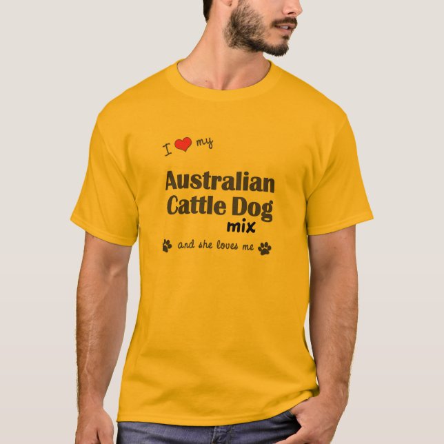Jag älskar min australiensiska tee shirt (Framsida)