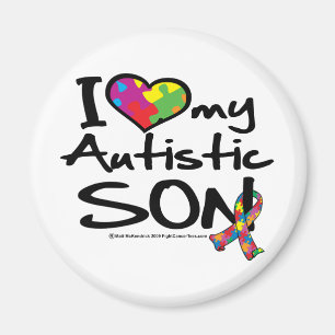 Jag älskar min Autistic Son Magnet