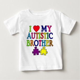 Jag älskar min autistiska broder t shirt