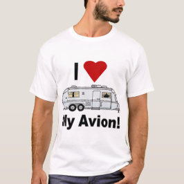 Jag älskar min Avion-fullriggare T Shirt