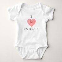 Jag älskar min Baba Baby Onesie
