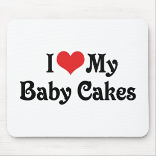 Jag älskar min Baby Cakes Musmatta