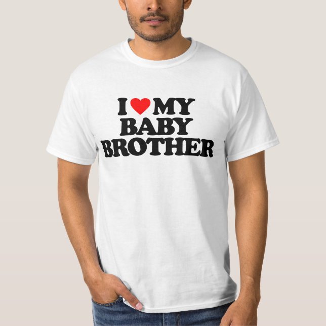 JAG ÄLSKAR MIN BABYBRODER TEE (Framsida)