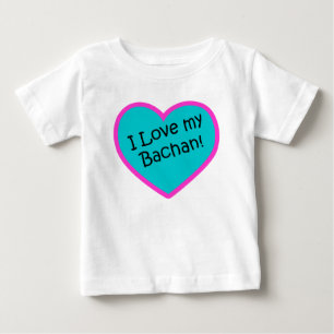 Jag älskar min Bachan t-skjorta Tee Shirt