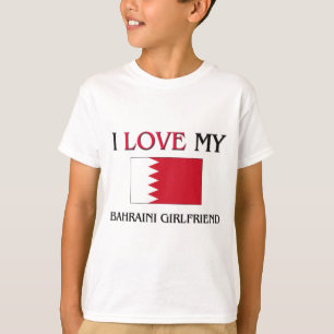 Jag älskar min bahrainska flickvän t-shirt