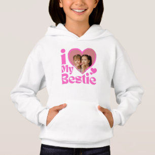 Jag älskar min bästa vän Foto Anpassad  T Shirt