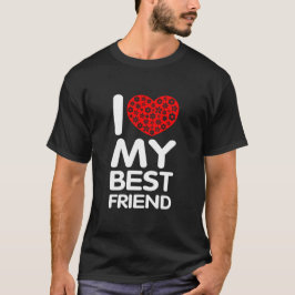Jag älskar min bästa vän t shirt