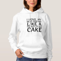 Jag älskar min bästa vänHoodie