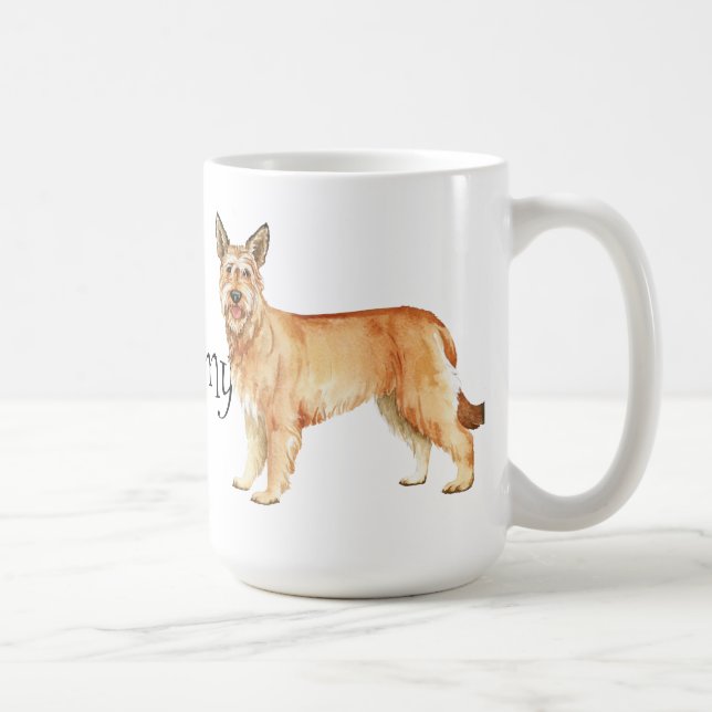 Jag älskar min Berger Picard Kaffemugg (Höger)