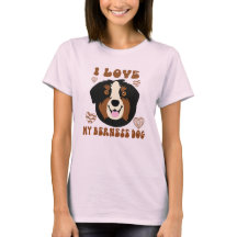Jag älskar min Bernerhund Söt Berner Husdjursälska
