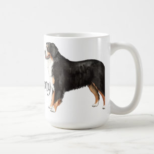 Jag älskar min Bernese berghund Kaffemugg