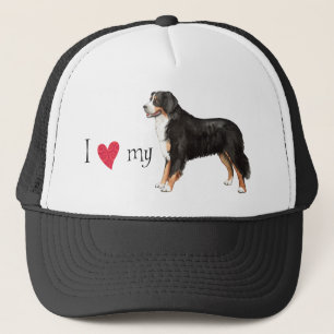 Jag älskar min Bernese berghund Keps