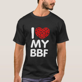 Jag älskar min BFF T Shirt
